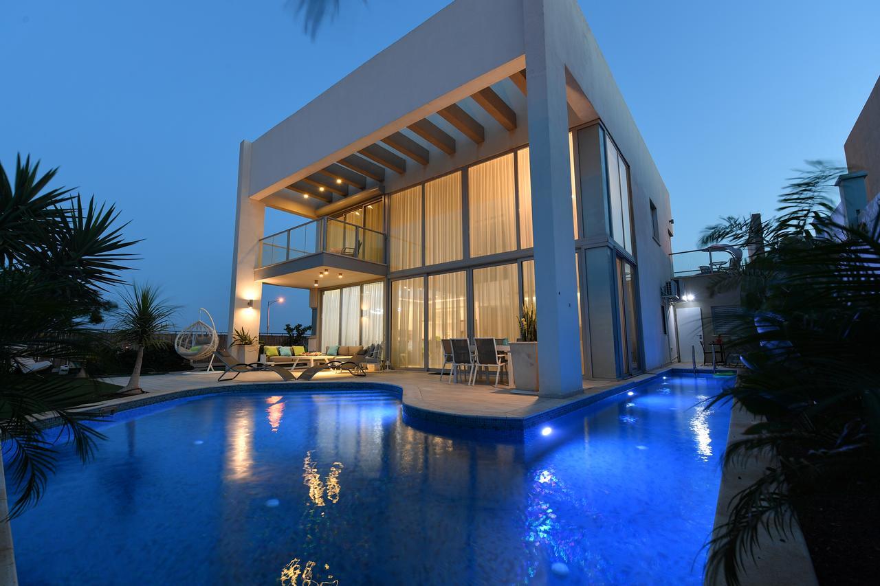 Turquoise Apartment With Pool Эйлат Экстерьер фото